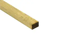 Vuren 19x45 mm gewolmaniseerd geschaafd
