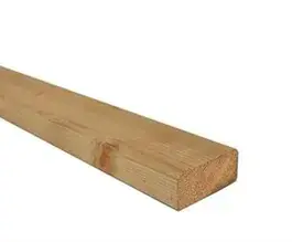 Vuren 28x70x4500 mm gewolmaniseerd geschaafd