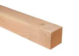 Douglas 100x100 mm fijn bezaagd