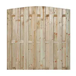 Vuren 1800x1800 mm Geïmpregneerd toogscherm verticaal