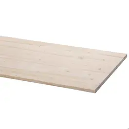 Vuren 18x2350 mm kastplank