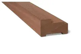 Meranti 67x110 mm kozijnhout zijstijl model A met 25mm Sponning (BRV)