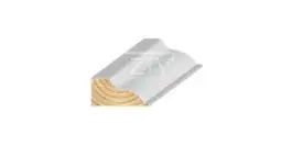 Grenen 21x43x4800 mm bloklijst gegrond