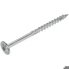 6.0x120/60 Houtbouwschroef TK Verzinkt Torx Dynaplus doos a 50 stuks