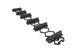 Goodwood  PVC hidden fix clip zwart  tbv  grenen boards 30 strips van 30cm met schroeven en bit