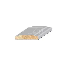 Grenen 13x70x4800 mm belegstuk gegrond
