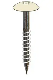 25mm Gevelschroef Creme Abet 414 ds a 100 st.