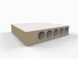 Boarddeur 2015 mm hoog stomp gegrond met Tubespaan vulling en slotgatboring