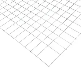 Cementdekvloergaas 2mm Gegalvaniseerd 2,00x1,00 mtr. maas 50x50mm