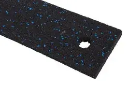 Duofor oplegstrook rubber 1000x80x10mm