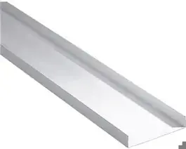 PVC U-profiel 25x70x25mm lengte 2700mm