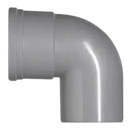 Bocht 87° DW125mm 1x Manchetmof / 1x Spie