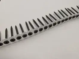 3.9x55mm Snelbouwschroef op lint fijne draad 1000st.