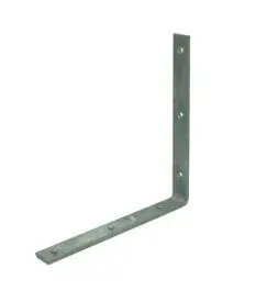 250x250mm Drempelhoek verzinkt zwaar 30mm breed 82418