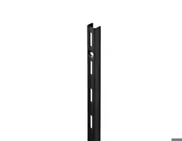 250cm Rail enkel zwart Y05734