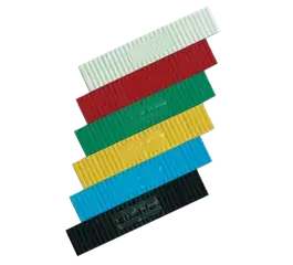 Afstandblokje 100x20x5mm Blauw 100St. 5122005