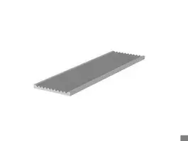 Aluminium slijtprofiel 30mm