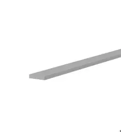 40x3mm Aluminium Platprofiel 3000mm lang