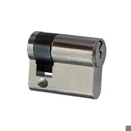 Halve Cilinder nikkel Nemef 95239