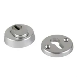 Ronde Veiligheids Rozet 60 Kerntrekbeveiliging Alu. Ge. F1 820021 p.p.