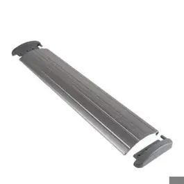 Briefplaat Tochtklep EP990 Aluminium geeloxeerd 400260