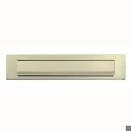 Briefplaat EP960 Climate comfort Aluminium geeloxeerd 400510 DD40mm