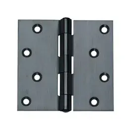 38mm Scharnier ijzer verzinkt 33mm breed met messing pen