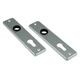 Cilinderschilden 55mm Alu. F2 180x41mm per paar 222213