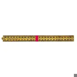 Duimstok hout Schuil 1 Mtr.