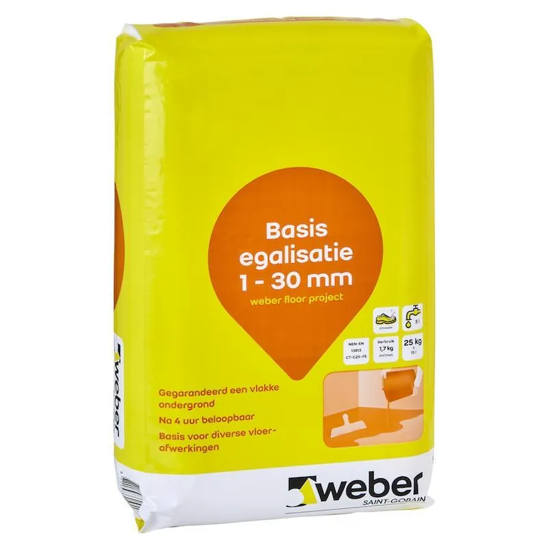 Weber Floor basis egalisatie 25 kg