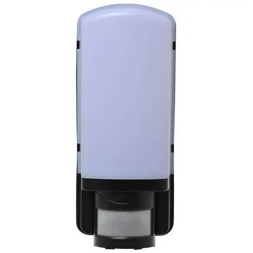 Wandarmatuur Moto Black E27 + PIR