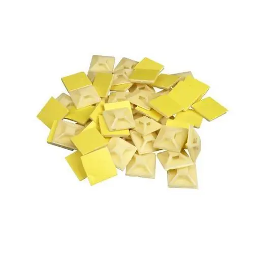 Plakstrip tbv bundelband 40x40 mm. 20 st.