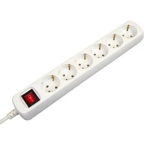 TCD 6V + RA 3 meter 3x1.5 mm. wit + schakelaar