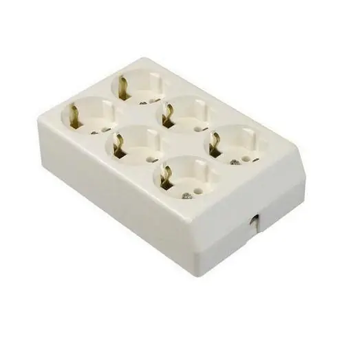 TCD monteerbaar 6V + RA 3 naast 3 wit zonder snoer