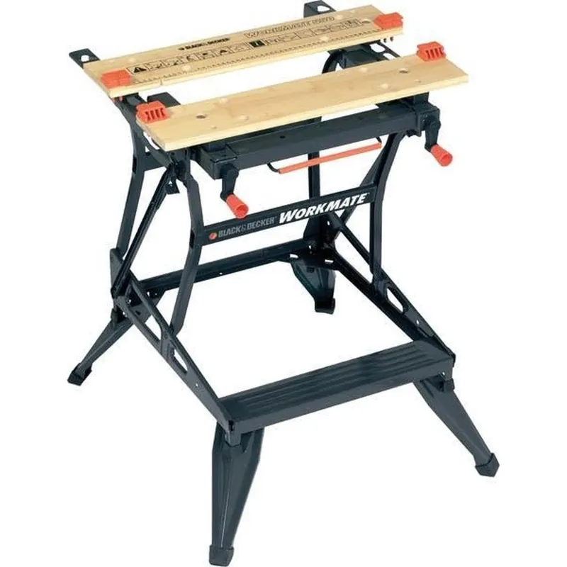 Black+Decker werkbank verticale klemmogelijkheid