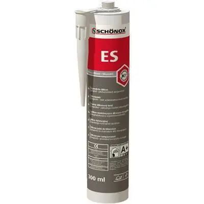 Schonox ES siliconenkit donkergrijs 300 ml