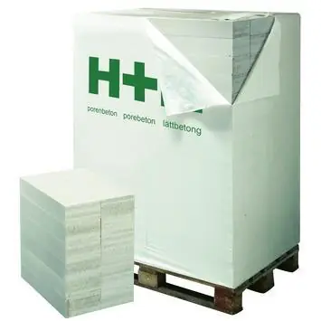 H+H gasbeton 7x60x40 cm cellenbetonblok