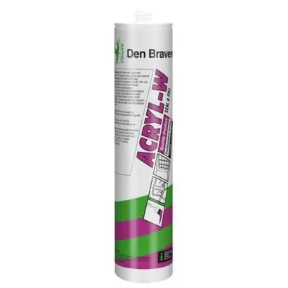Zwaluw acrylaatkit Acryl-W grijs 310ml