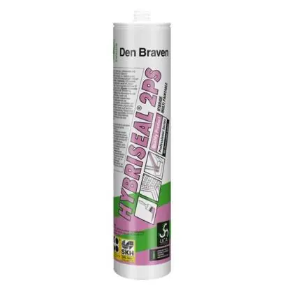 Zwaluw Hybriseal 2PS beglazingskit zwart 290ml