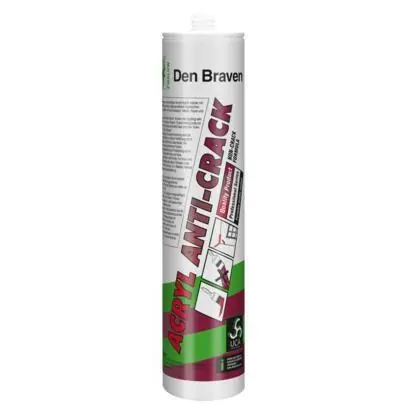 Zwaluw acrylaatkit Acryl Anti-Crack wit 310ml