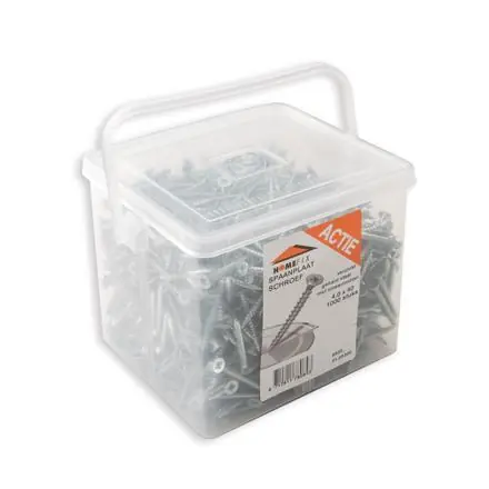 Actie-emmer spaanplaatschroef VZ PK PZ-2 4.0x40 (1000)