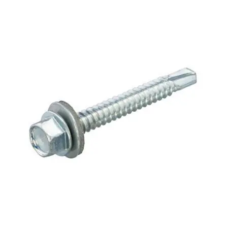 Dak & Gevel montageschroef zelfb. VZ 6K SW-10 voor staal 6.3x25 (100)