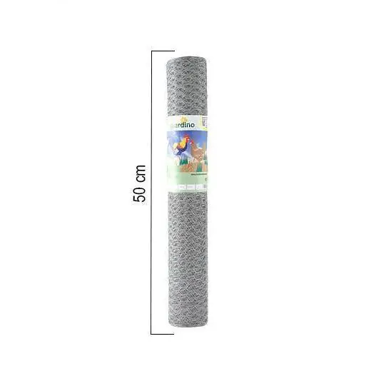 Giardino zeskant verzinkt 25 x 0.8mm x 50cm x 10 meter