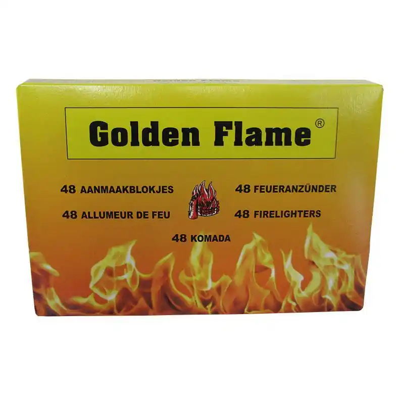Golden Flame aanmaakblokjes wit 48 stuks
