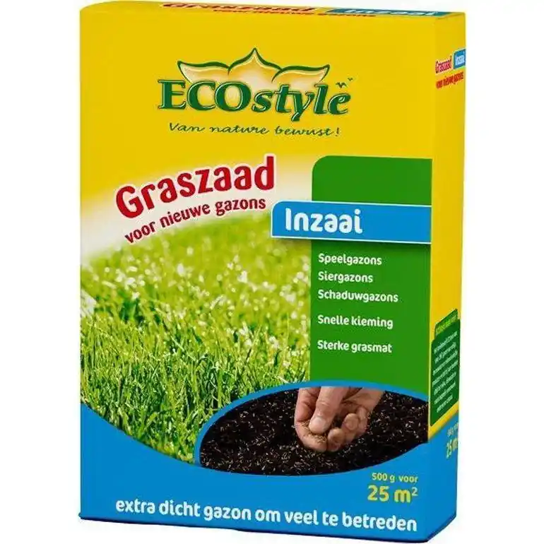 EcoStyle graszaad inzaai 500 gram 25 m2