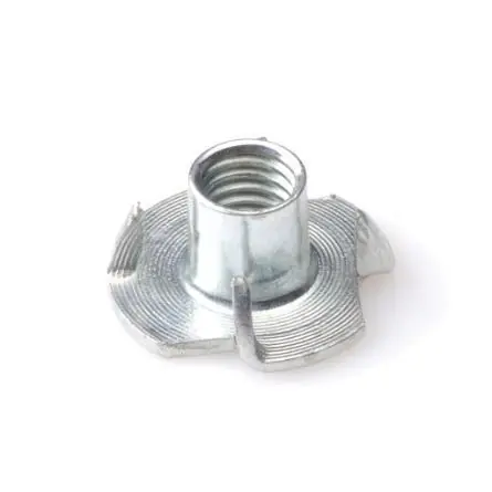 Inslagmoer VZ voor hout M6x9 (250)