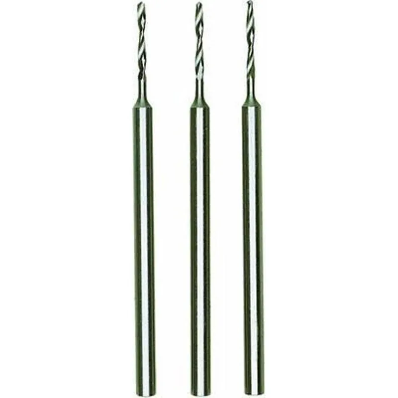 Proxxon Mikro spiraalboren 1,0 mm, 3 st.