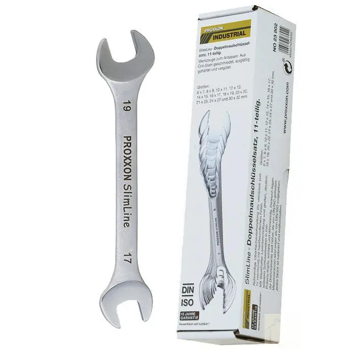 Proxxon Steeksleutelset 11-delig 6 x 7 tot 30 x 32mm