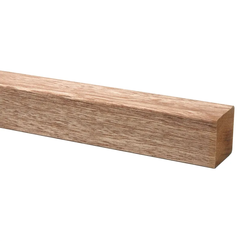 Schaaflat hardhout 44x44mm 210cm