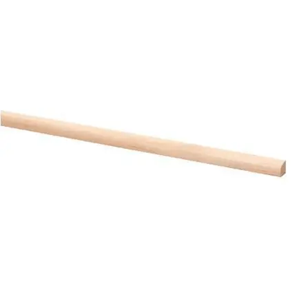 Kwartronde lat grenen 7x7mm 270 cm.